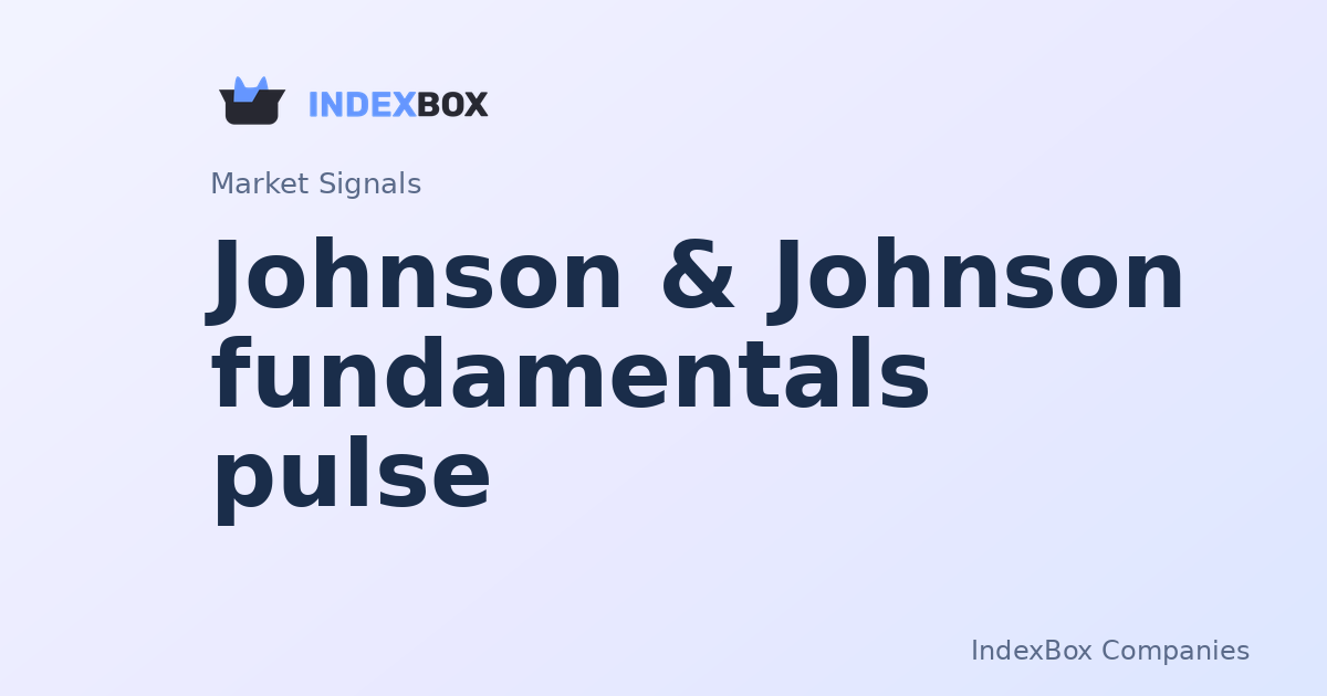 Fundamentals check: Johnson & Johnson (JNJ) valuation signal versus peers