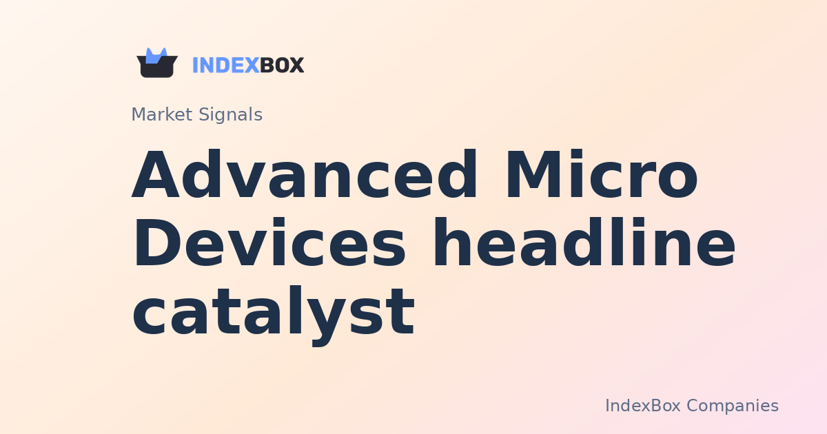 Advanced Micro Devices (AMD) Surges 9% on Meta Deal News, Leading Broad Market Rally