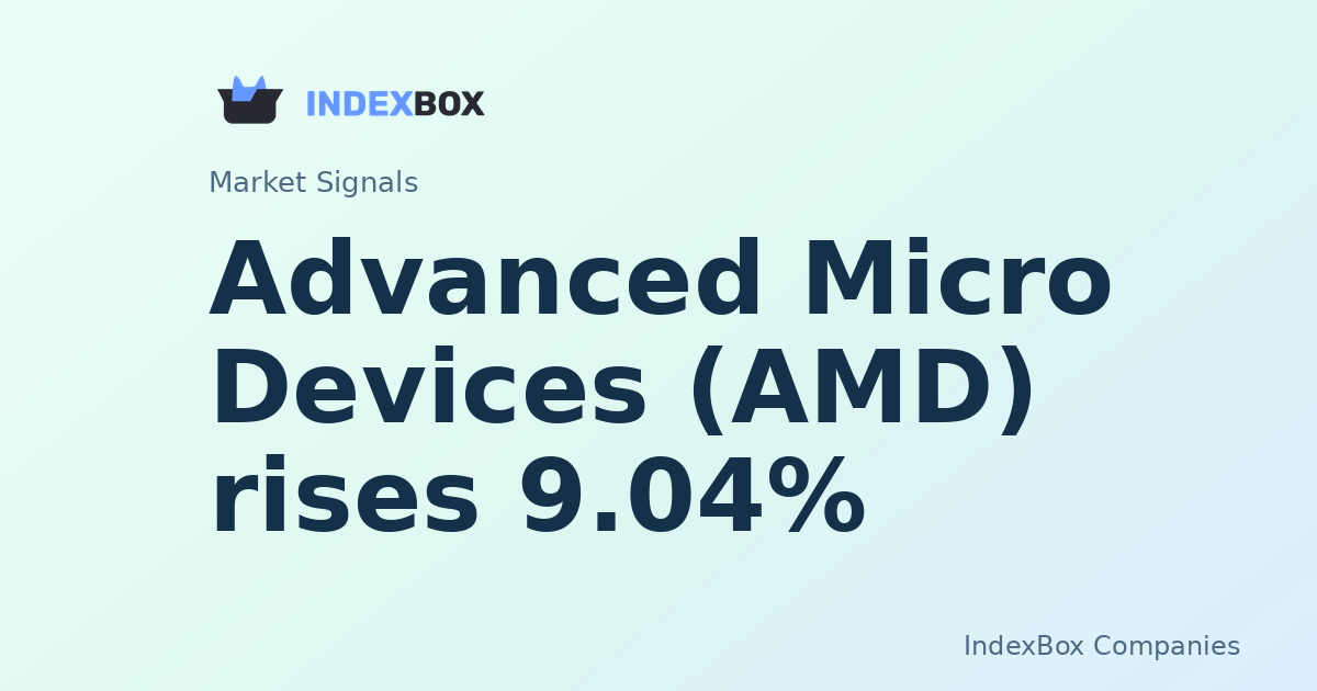 Advanced Micro Devices (AMD) Jumps 9% as Tech Stocks Rebound