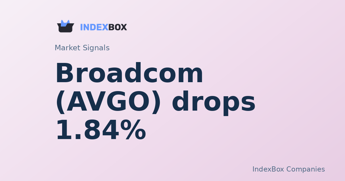 Broadcom (AVGO) Drops 1.84% in Opening Trade, Bucking Tech Rally