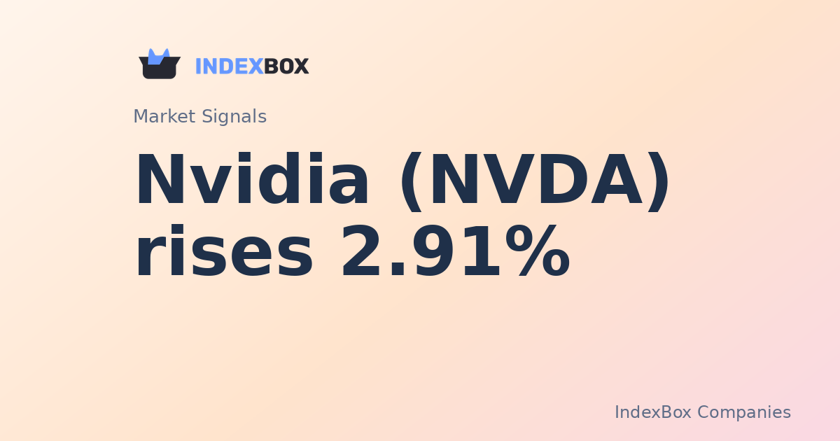 Nvidia (NVDA) Rises Nearly 3% in Midday Trading as Tech Stocks Lead Gains