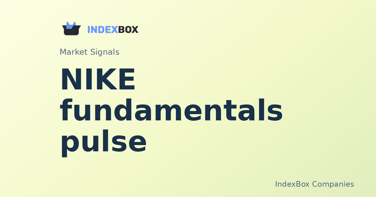 NIKE (NKE) Fundamentals Pulse: What the Latest Setup Implies