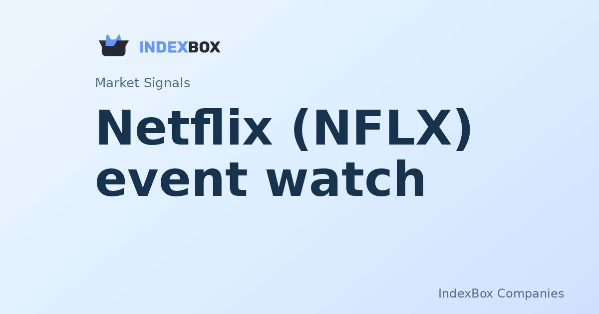 Netflix (NFLX) Volume Spike Triggers Event Watch as After-Hours Signals Point to Continuation Risk