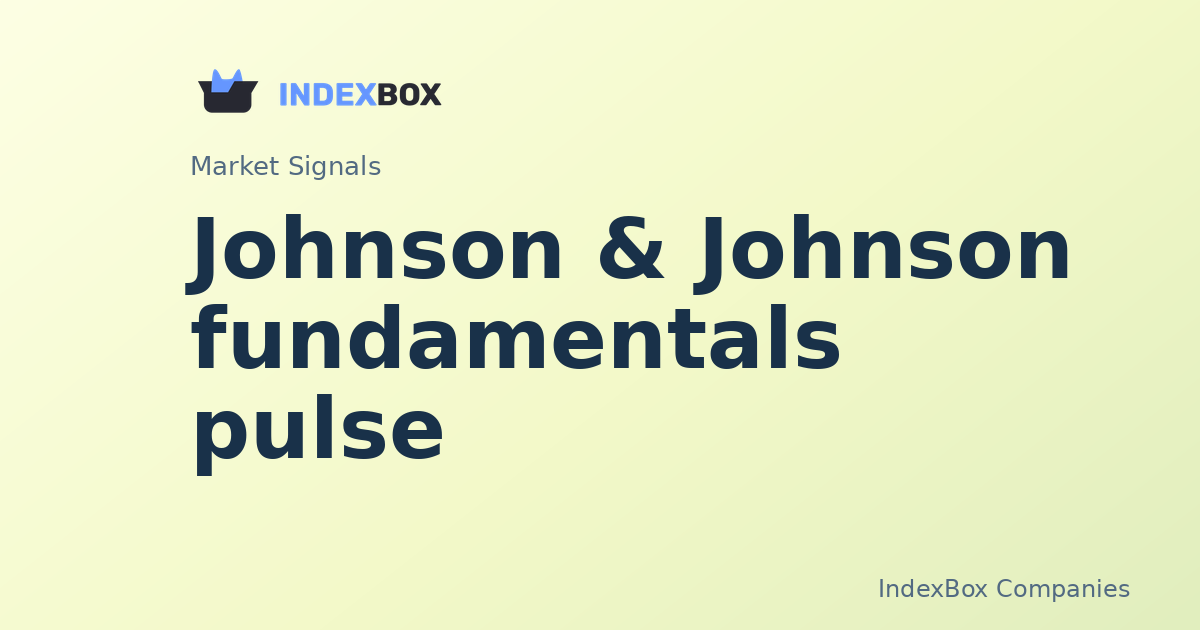 Johnson & Johnson (JNJ) Fundamentals Pulse: What the Latest Setup Implies