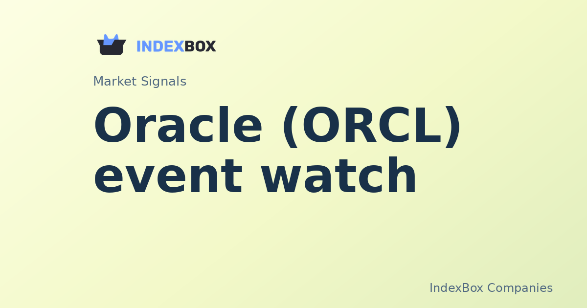 Oracle (ORCL) Volume Spike Sparks Event Watch: What to Watch Next