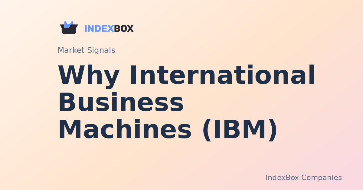 Why International Business Machines (IBM) Moved 2.11% and What to Watch Next