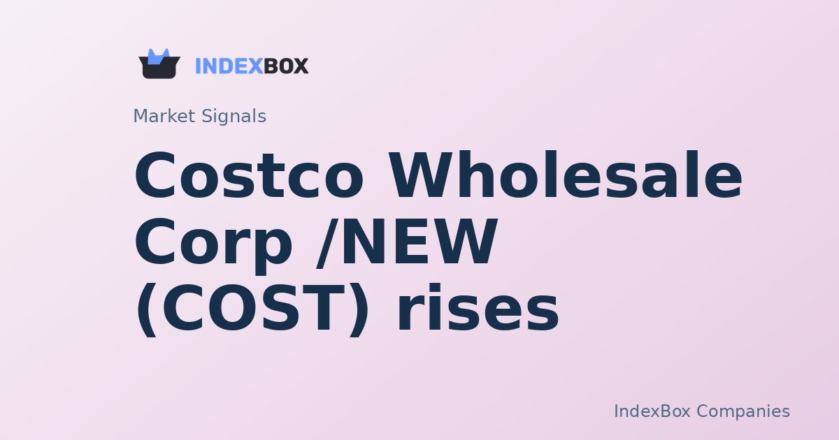 Costco Wholesale Corp /NEW (COST) rises 2.38% in late-session trade
